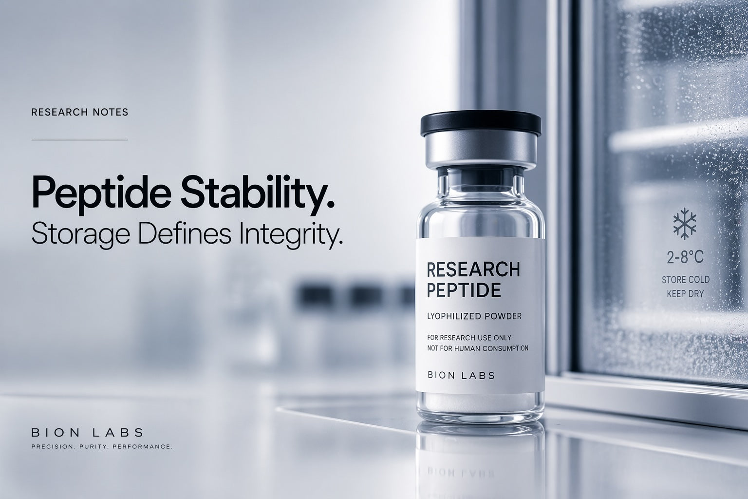 Peptide Stability: Why Storage Conditions Define Research Integrity
