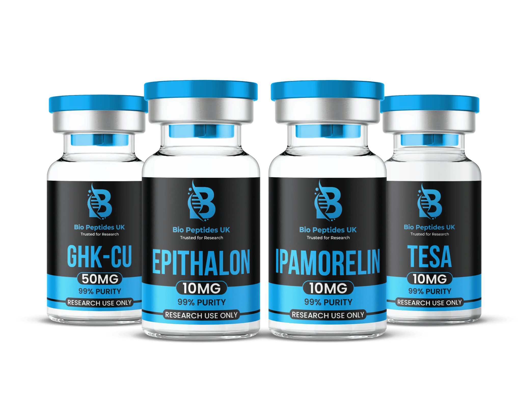 Advanced Research Bundle - Epithalon + Ipamorelin + Tesamorelin + GHK-Cu
