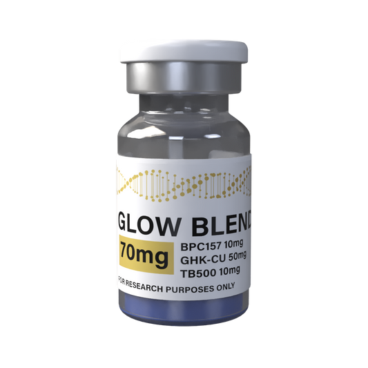 GLOW Blend (BPC157, GHK-CU, TB500) Vial 70mg