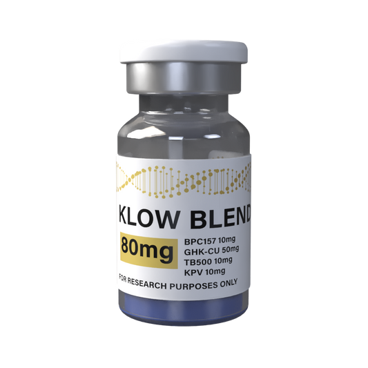 KLOW Blend (BPC157, GHK-CU, TB500, KPV) Vial 80mg