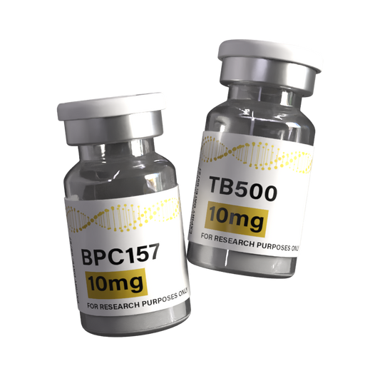 Research Bundle - BPC157 10mg / TB500 10mg Peptide Vial Bundle